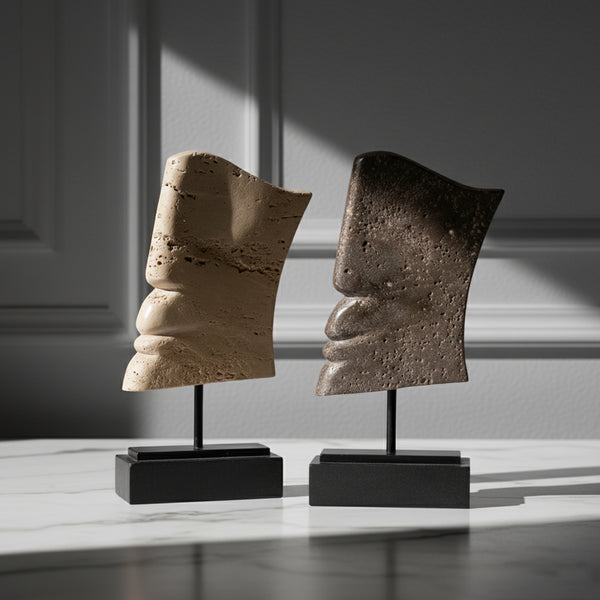 Thinker Brown Sculpture