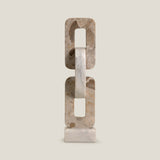 Cassius Beige & White Decor