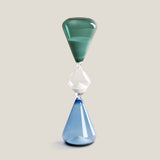 Reflection Blue & Green Hourglass L