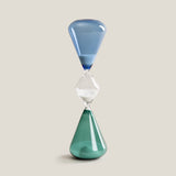 Reflection Blue & Green Hourglass L