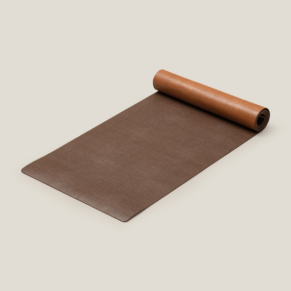Mosaic Rust & Grey Table Runner