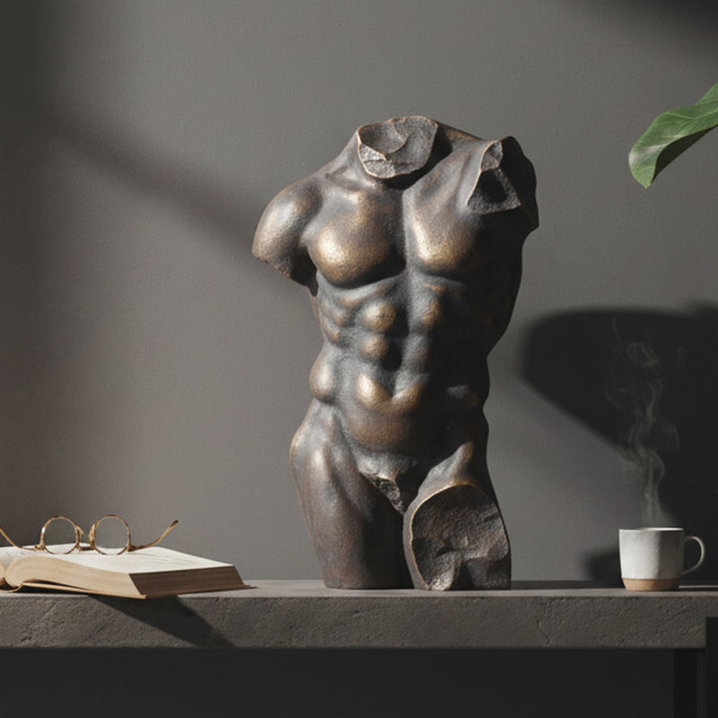 Timeless Torso Patina Sculpture