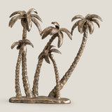 Tropical Coconut Tree Gold Decor