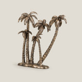 Tropical Coconut Tree Gold Decor