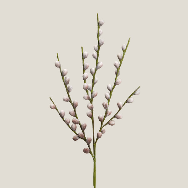 Grey Berry Branch Faux Flower