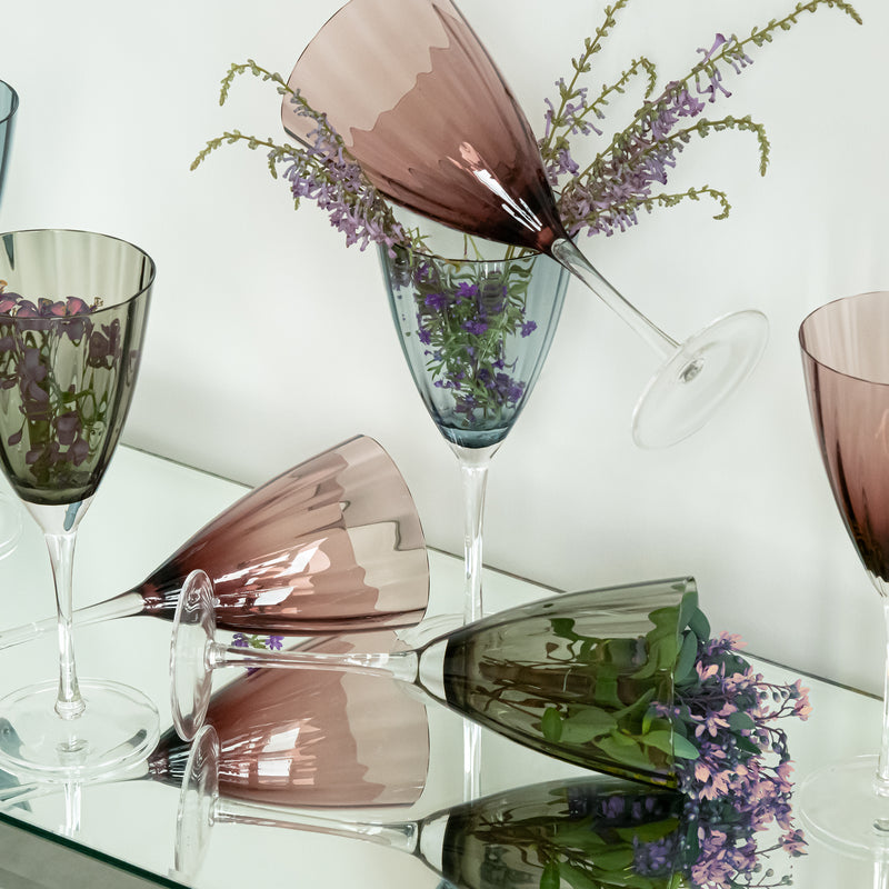 Vino Grey Wine Glass set of 4