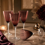 Vino Purple Wine Glass set of 4
