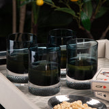 Twilight Blue Whiskey Glass Set Of 4