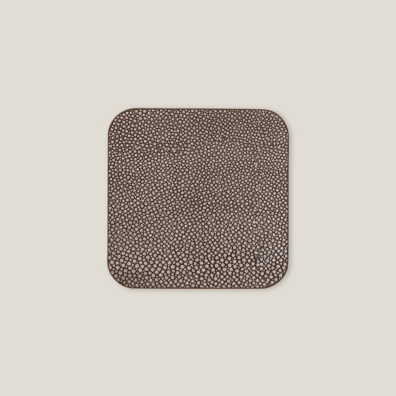 Mosaic Rust & Grey Coaster Set of 6