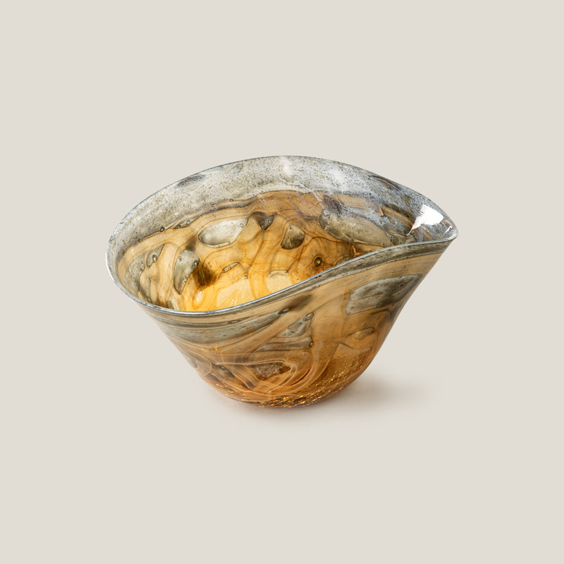 Sepia Brown Decor Bowl