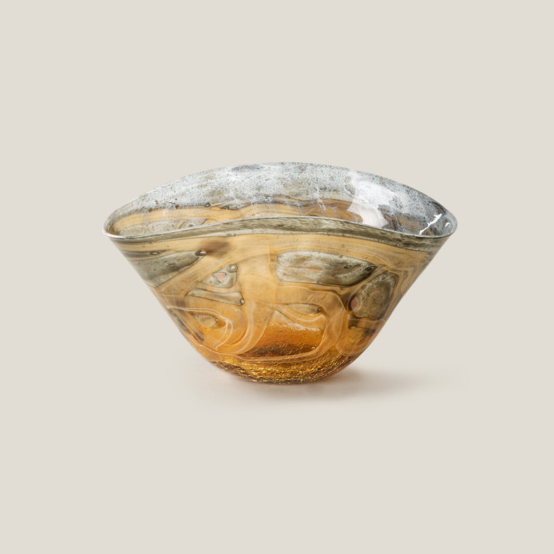 Sepia Brown Decor Bowl