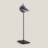 Shadow Lark Grey Bird Sculpture L