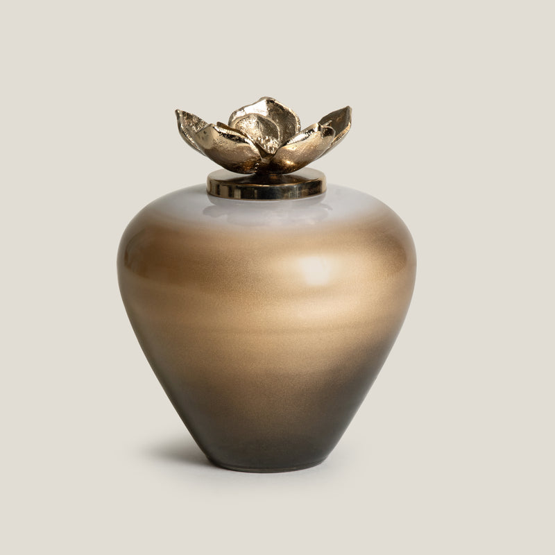 Ashton Gold Decor Jar L