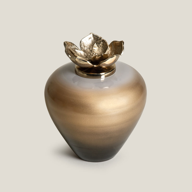 Ashton Gold Decor Jar L