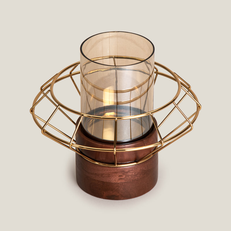 Loretta Gold & Brown Hurricane