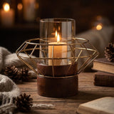 Loretta Gold & Brown Hurricane