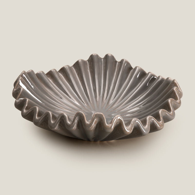 Buy Tidal Beige Decor Platter Online – Address Home