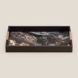 Vapour Grey Rectangle Serving Tray