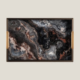 Vapour Grey Rectangle Serving Tray