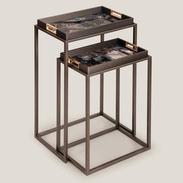 Vapour Grey Nest Of Tables