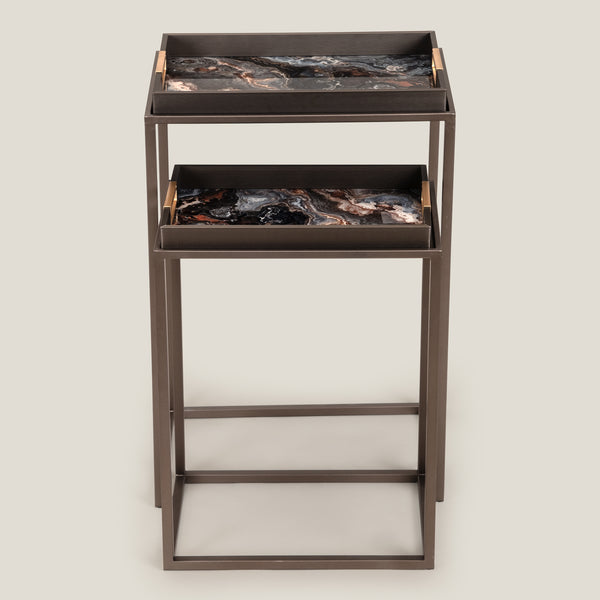 Vapour Grey Nest Of Tables