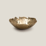 Petal Antique Gold T-Light Floater