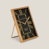 Lewiston Gold Table Clock