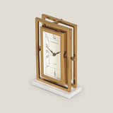 Audra Gold Table Clock