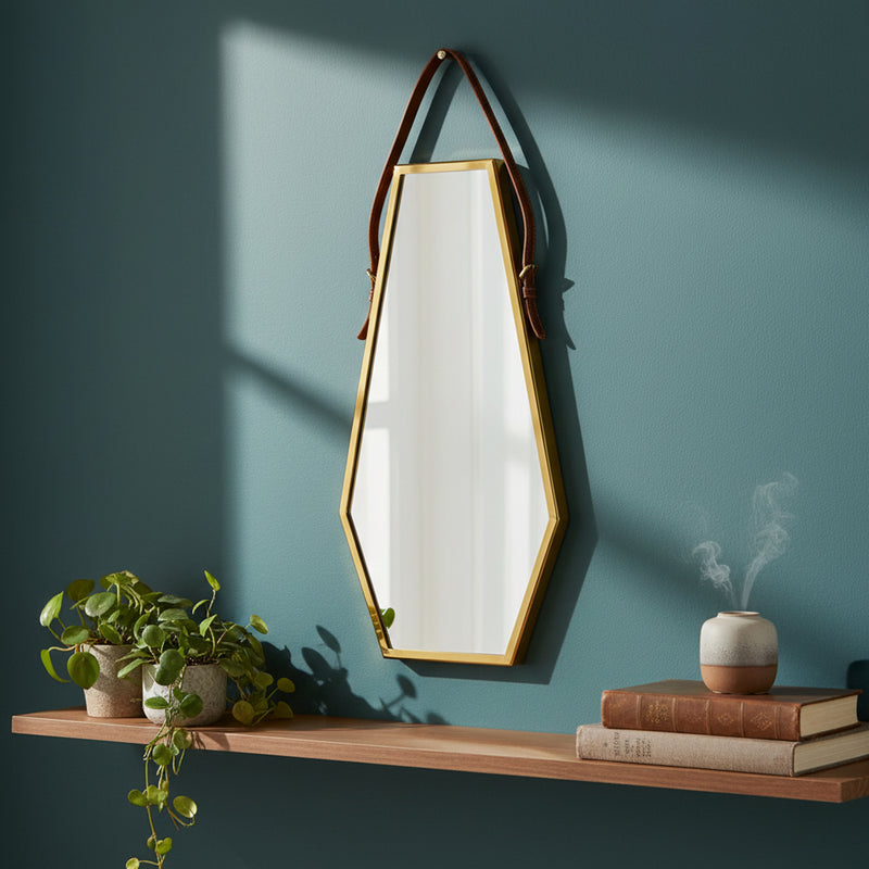 Carol Gold Wall Mirror