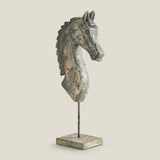 Cavalo Light Grey Sculptures L