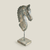 Cavalo Light Grey Sculptures L