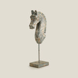 Cavalo Light Grey Sculpture S