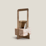 Vidal Antique Gold Candle Holder