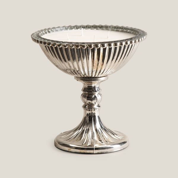 Adana Antique Gold Bowl Candle
