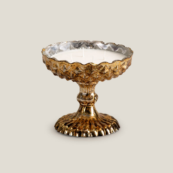 Zabol Gold Bowl Candle