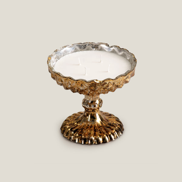 Zabol Gold Bowl Candle