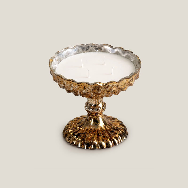 Zabol Gold Bowl Candle