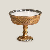 Erbil Antique Silver Bowl Candle