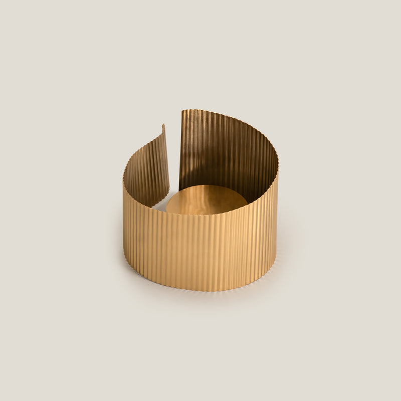 Flamebeau Gold Candle Holder S