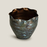 Aegis Brass Patina Planter S