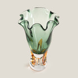 Emeralis Green & Amber Vase L