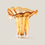 Solara Amber Glass Vase