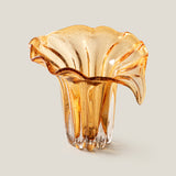 Solara Amber Glass Vase