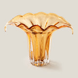 Solara Amber Glass Vase