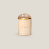 Auralith Blush & Off White Jar Candle