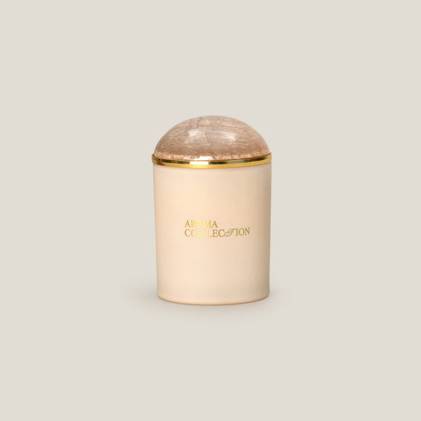 Auralith Blush & Off White Jar Candle
