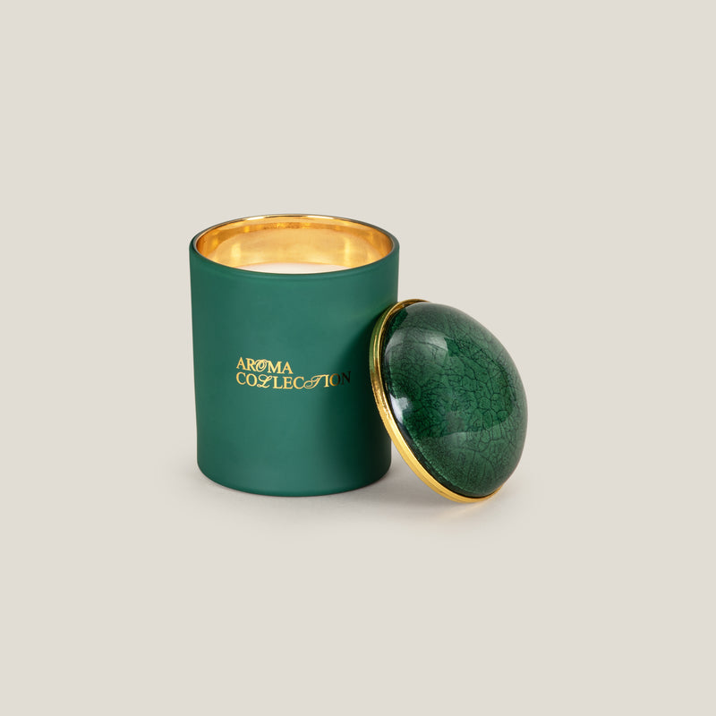 Auralith Green Jar Candle