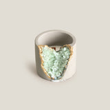 Quartzelle Green Jar Candle