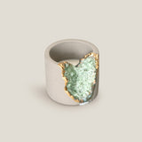 Quartzelle Green Jar Candle