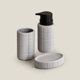 Gridaire Grey Bath Set of 3